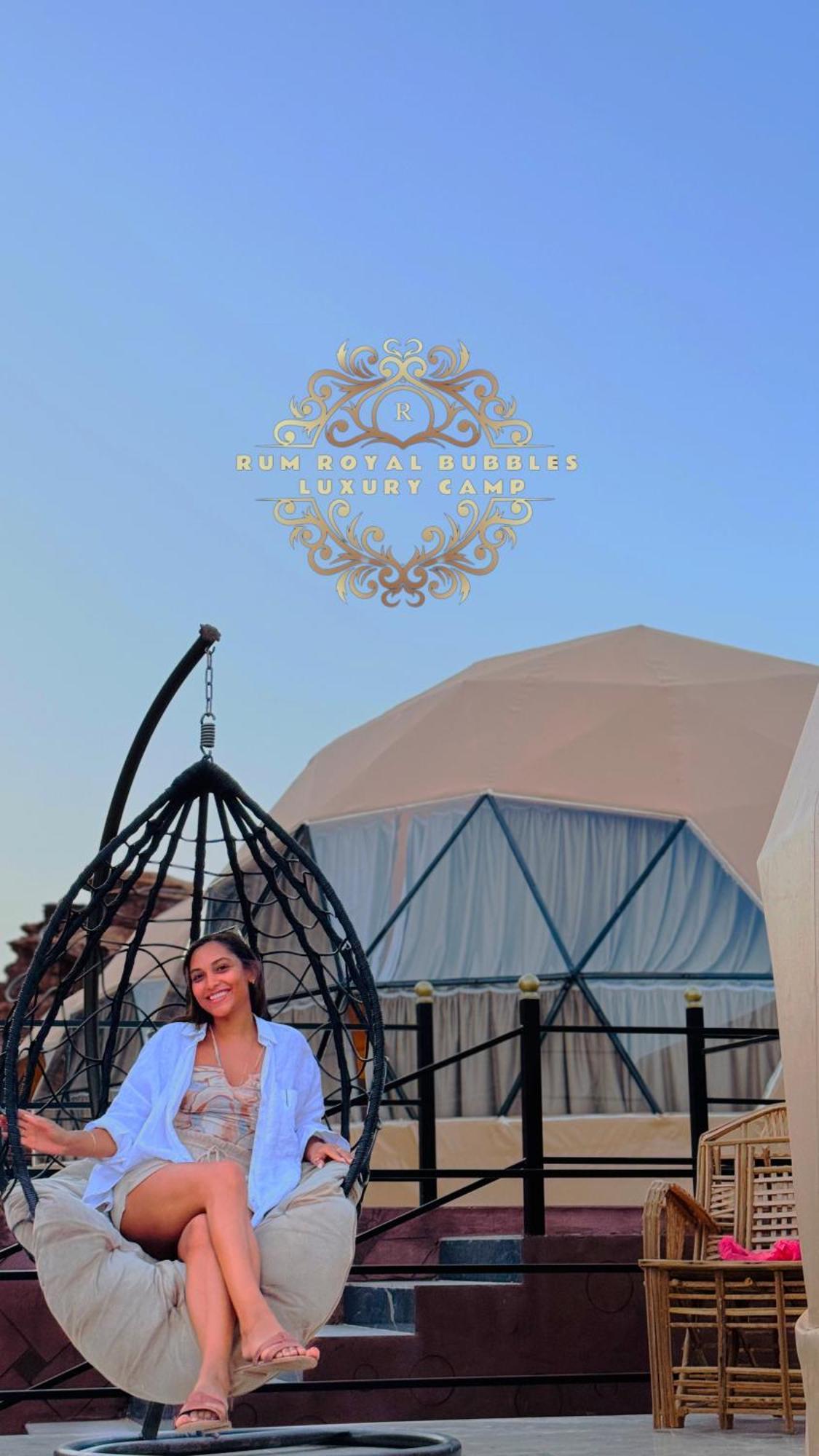 Apartament Rum Royal Bubbles Luxury Camp Wadi Rum Zewnętrze zdjęcie